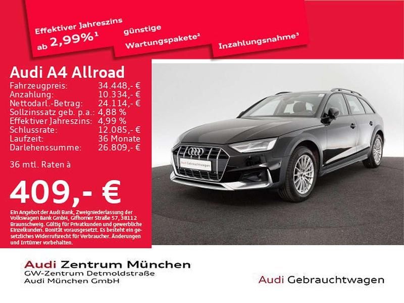Gebraucht Audi A4 Allroad Ambiente 204 PS (150 kW) 2023 Brillantschwarz Kombi