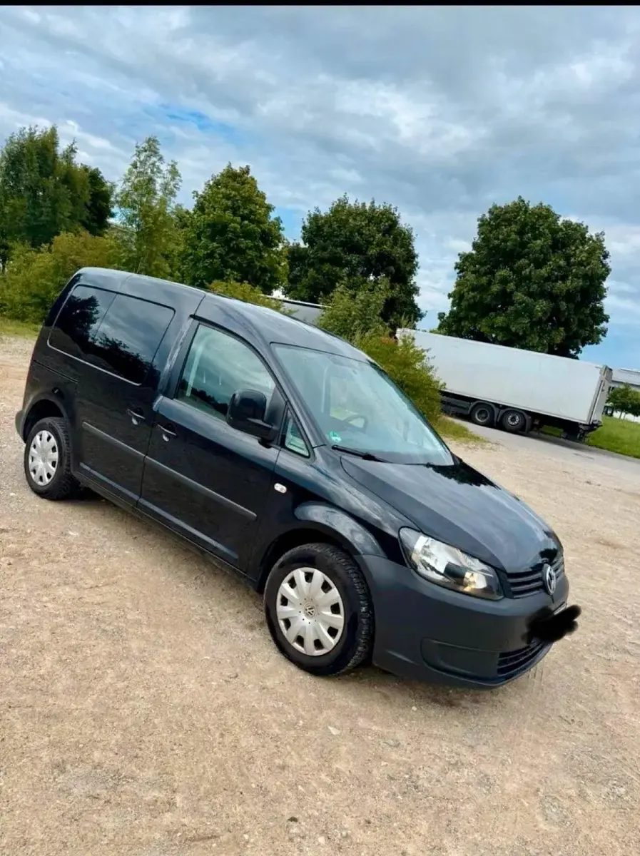 Gebraucht VW Caddy 86 PS (63 kW) 2012 Schwarz Van / Kleinbus