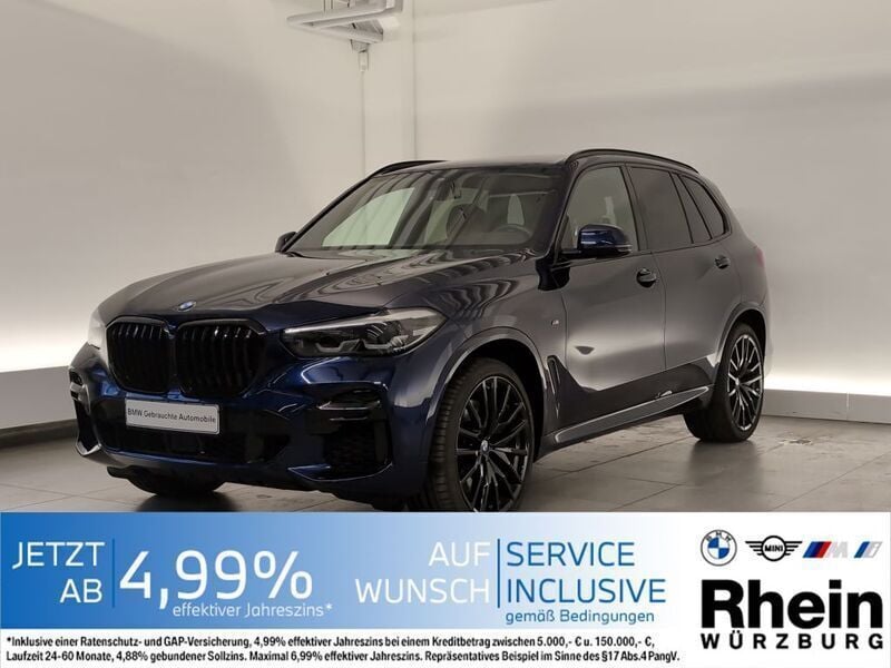 Blau Gebraucht 2023 BMW X5 M Sport SUV | 70.990 € (Superpreis) - Bild 1/4