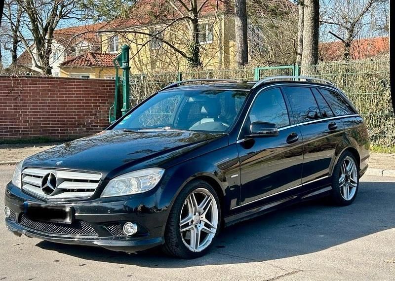 Schwarz Gebraucht 2009 Mercedes C320 AMG Kombi | 4.200 € (Superpreis) - Bild 1/4