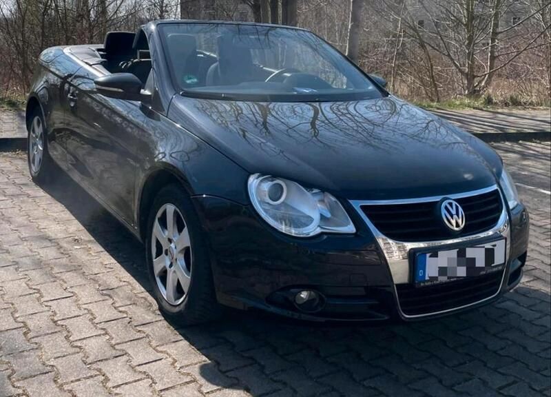 Schwarz Gebraucht 2009 VW Eos Cabrio | 4.750 € (Fairer Preis) - Bild 1/4
