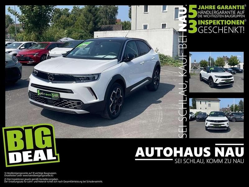 Jade weiss/arktis weiss Gebraucht 2022 Opel Mokka Ultimate SUV | 21.990 € (Fairer Preis) - Bild 1/4