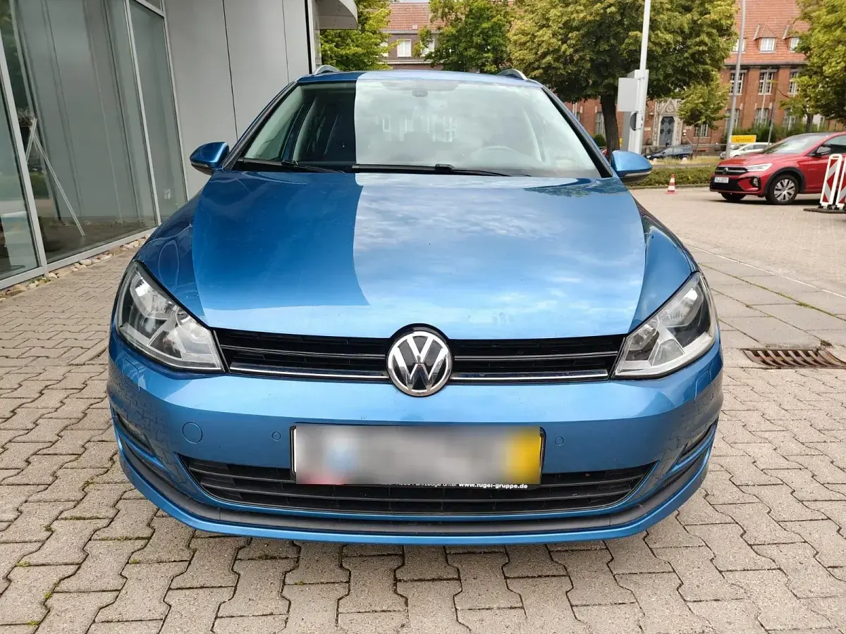 Gebraucht VW Golf VII 2013 Blau Kombi