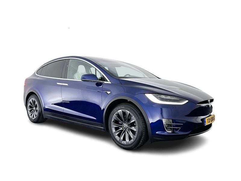 Blau Gebraucht 2018 Tesla Model X SUV | 29.945 € (Superpreis) - Bild 1/4
