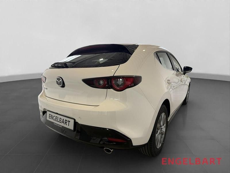 Neu Mazda 3 Prime-Line 140 PS (102 kW) 2025 Arctic white Limousine