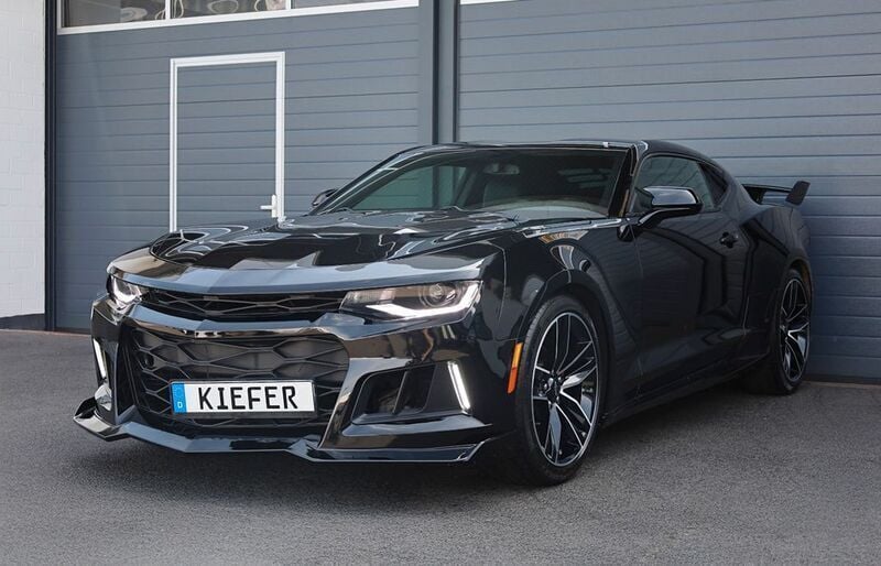 Schwarz Gebraucht 2018 Chevrolet Camaro ZL1 Coupé | 26.950 € (Fairer Preis) - Bild 1/4