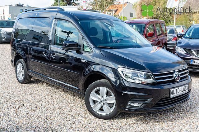 Schwarz Gebraucht 2020 VW Caddy Maxi Comfortline Van / Kleinbus | 26.490 € (Fairer Preis) - Bild 1/4