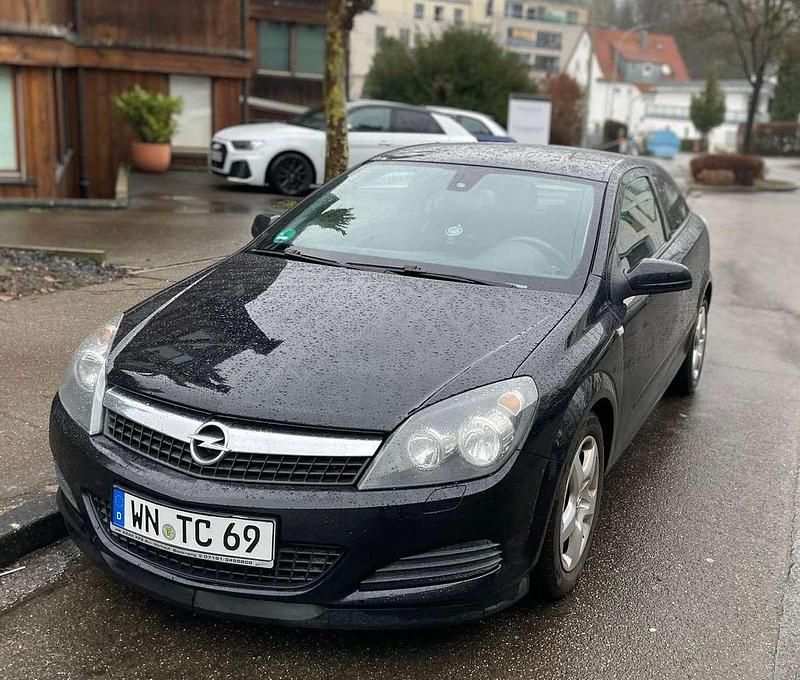 Schwarz Gebraucht 2008 Opel Astra GTC Kleinwagen | 3.050 € (Fairer Preis) - Bild 1/4