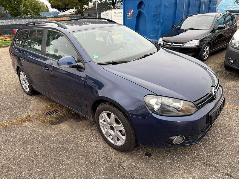 Blau Gebraucht 2012 VW Golf VII Kombi | 2.499 € (Superpreis) - Bild 1/4