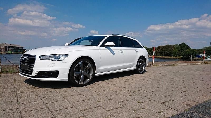 Weiß Gebraucht 2015 Audi A6 Ambiente Kombi | 17.699 € (Fairer Preis) - Bild 1/4