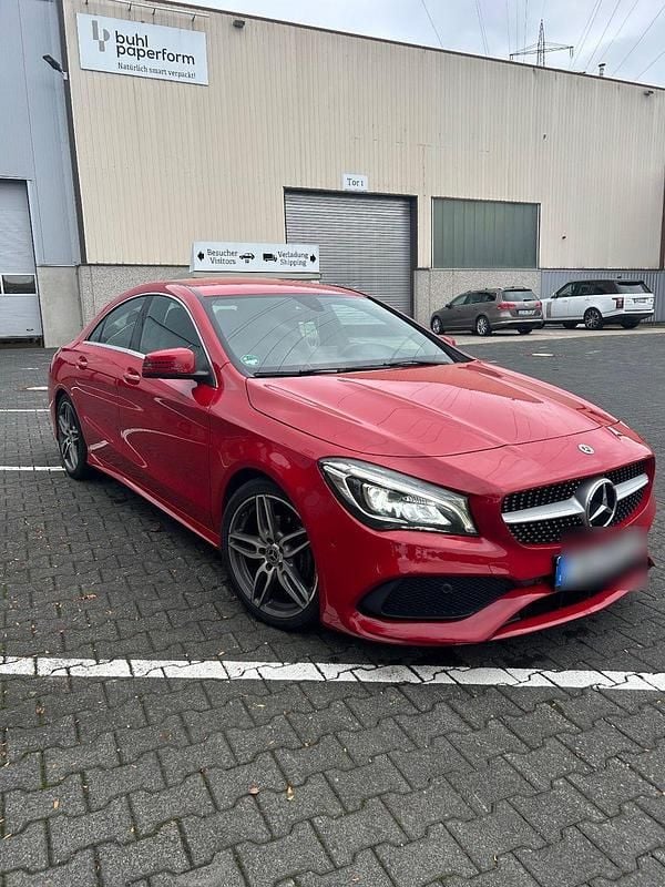 Rot Gebraucht 2018 Mercedes CLA200 Coupé | 16.900 € (Guter Preis) - Bild 1/4