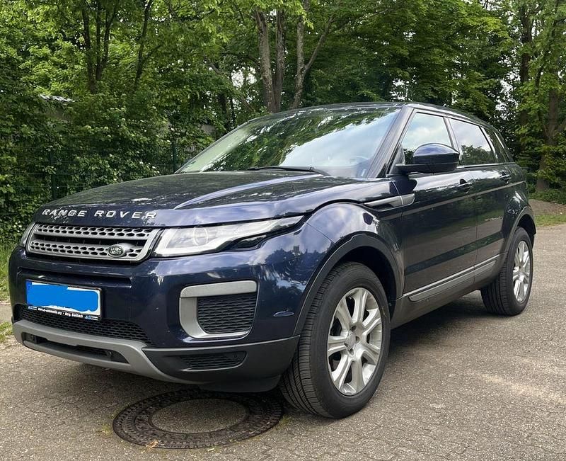 Blau Gebraucht 2015 Land Rover Range Rover evoque Pure SUV | 13.990 € (Guter Preis) - Bild 1/4