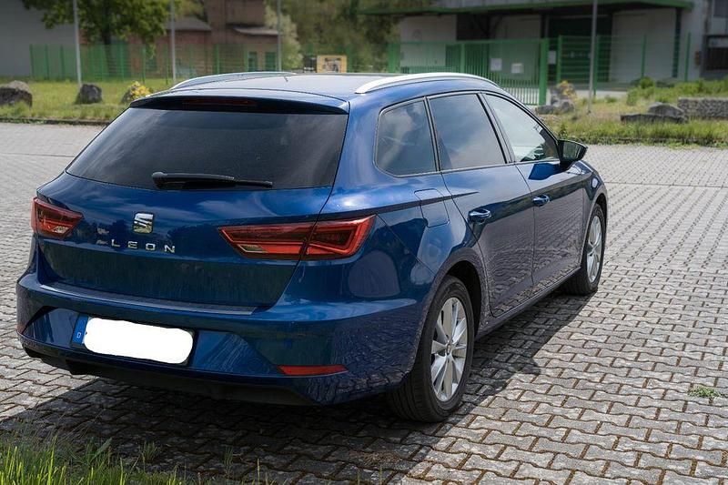 Second-hand Seat Leon ST Style 116 CP (85 kW) 2019 Albastru Break