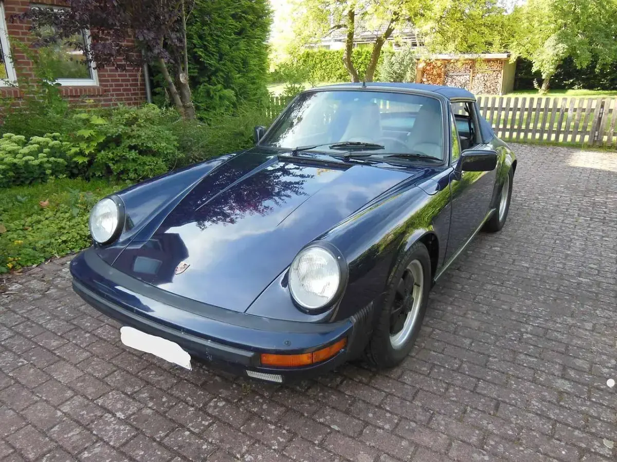 Gebraucht Porsche 911 218 PS (160 kW) 1988 Blau Cabrio