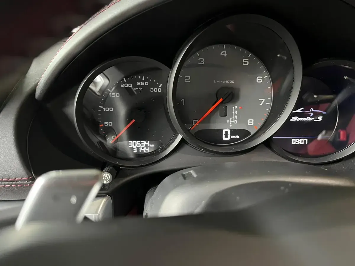 Brugt Porsche 718 Boxster 2016 Grå Cabriolet