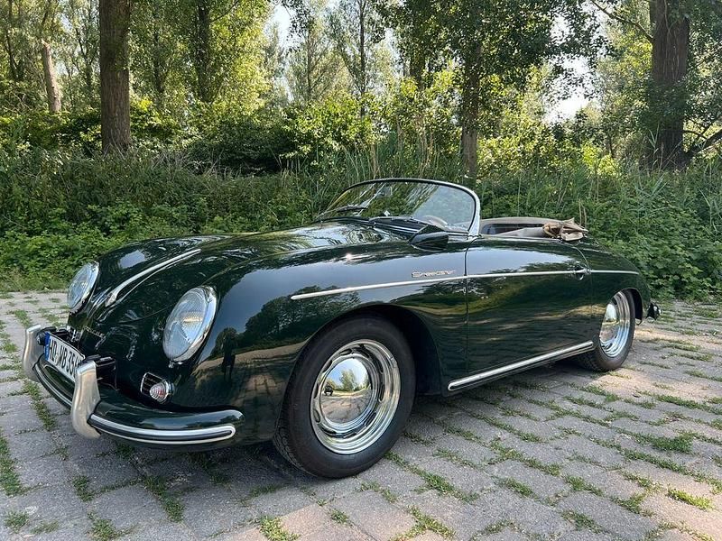 Grün Gebraucht 1956 Porsche 356 Cabrio | 368.000 € - Bild 1/4