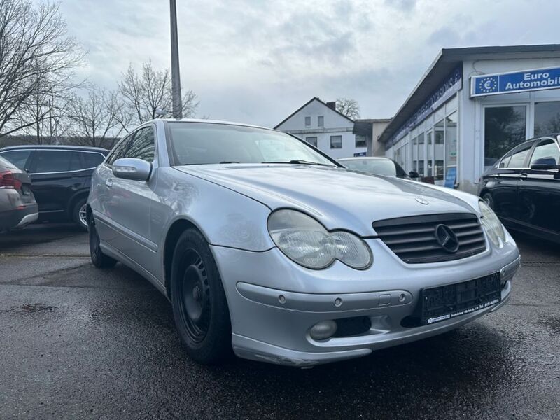 Silber Gebraucht 2003 Mercedes C180 Coupé | 1.400 € (Superpreis) - Bild 1/4