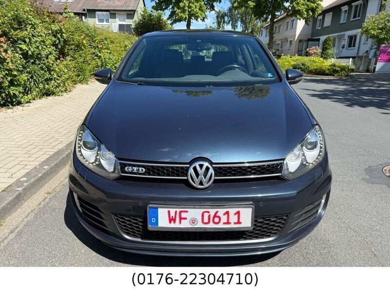 Blau Gebraucht 2010 VW Golf VI GTD Coupé | 5.950 € (Fairer Preis) - Bild 1/4