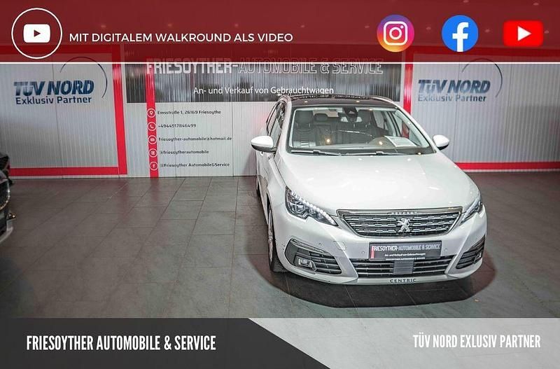Gebraucht Peugeot 308 SW Allure 131 PS (96 kW) 2018 Weiß Kombi