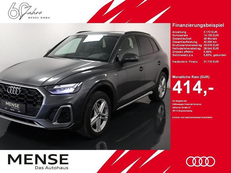 Schwarz Gebraucht 2022 Audi Q5 S-Line SUV | 31.715 € (Guter Preis) - Bild 1/4