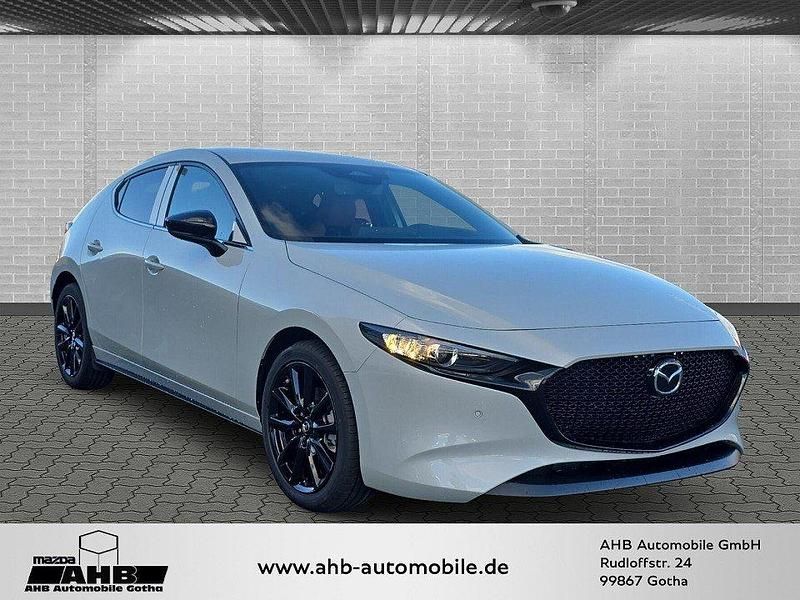 Neu Mazda 3 Nagisa 140 PS (102 kW) 2025 Ceramic white