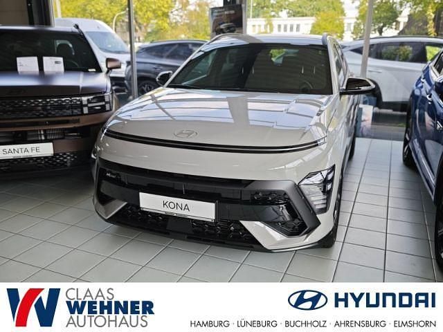 Grau Neu 2025 Hyundai Kona N Line SUV | 33.900 € (Etwas zu teuer) - Bild 1/4