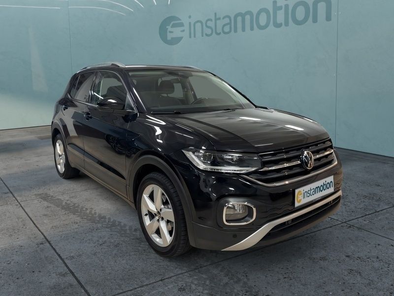 Schwarz Gebraucht 2021 VW T-Cross Style SUV | 22.506 € (Fairer Preis) - Bild 1/4