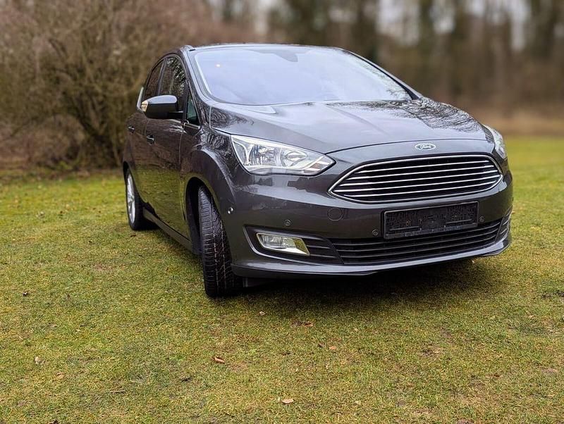 Gebraucht Ford C-MAX Titanium 125 PS (91 kW) 2015 Grau Van / Kleinbus