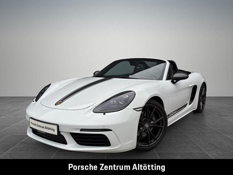 Weiß Gebraucht 2019 Porsche Boxster Cabrio | 65.880 € (Teuer) - Bild 1/4