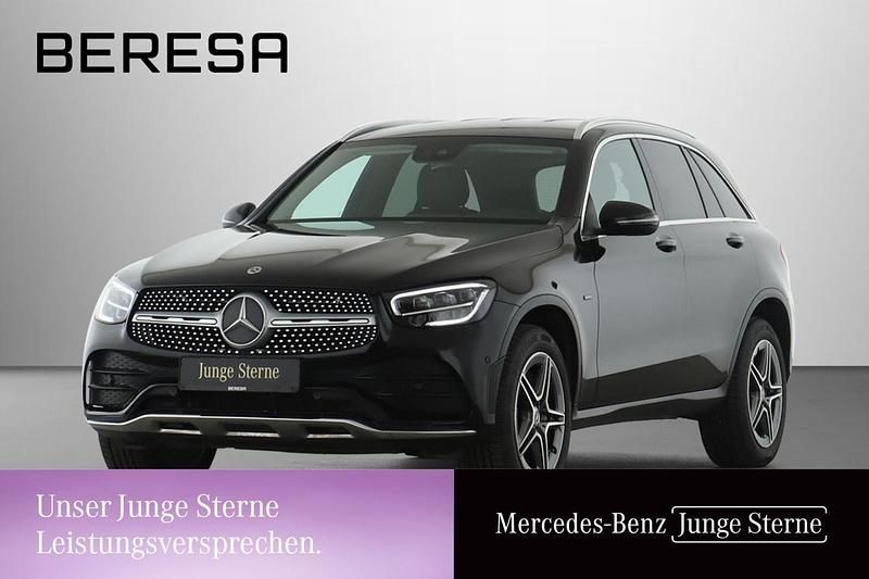 Schwarz Gebraucht 2021 Mercedes GLC300e AMG line SUV | 36.880 € (Guter Preis) - Bild 1/3