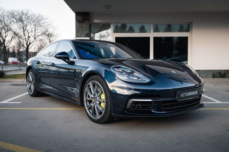 Gebraucht Porsche Panamera 330 PS (242 kW) 2018 Blau Kleinwagen