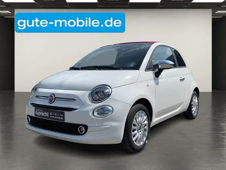 Weiß Gebraucht 2023 Fiat 500C Cabrio | 17.390 € (Etwas zu teuer) - Bild 1/4