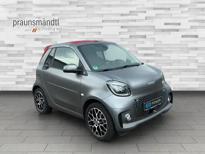 Gebraucht Smart ForTwo Electric Drive Prime 60 kW (82 PS) 2023 Bodypanels in titania grey (ma Cabrio