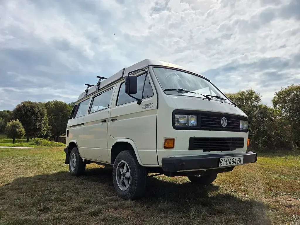 Gebraucht VW Multivan 90 PS (66 kW) 1991 Weiß Van / Kleinbus