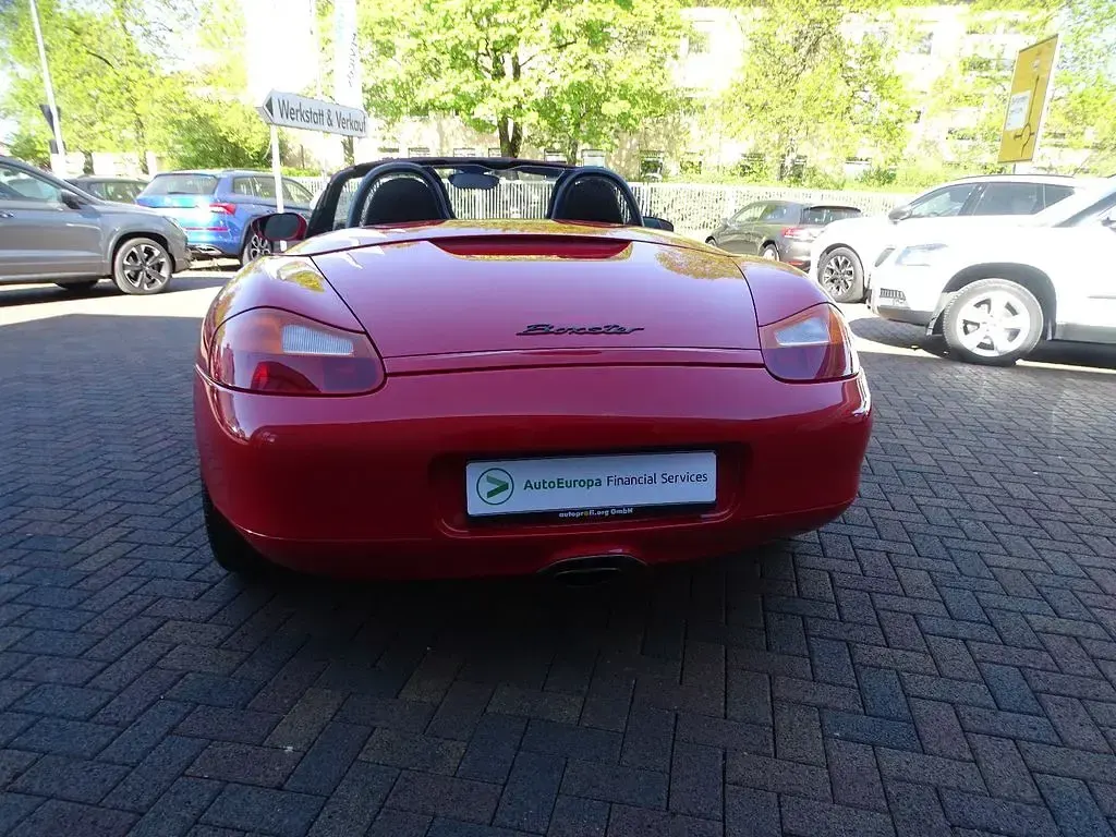 Occasion Porsche Boxster 204 ch (150 kW) 1998 Rouge Cabriolet