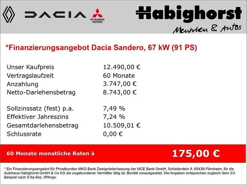 Gebraucht Dacia Sandero Comfort 91 PS (66 kW) 2021 Metallic Limousine