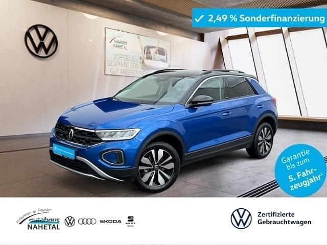Blau Gebraucht 2024 VW T-Roc Move SUV | 24.350 € (Guter Preis) - Bild 1/3