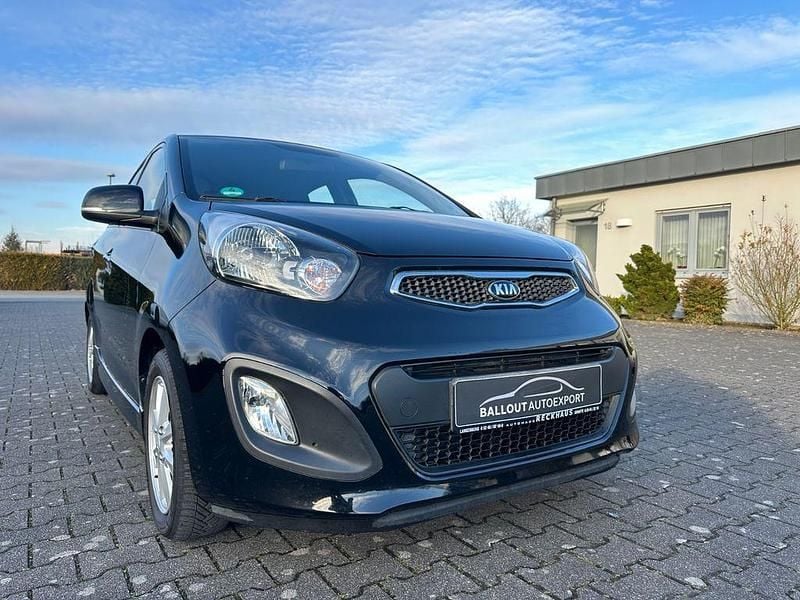 Gebraucht Kia Picanto 69 PS (50 kW) 2014 Schwarz Kleinwagen