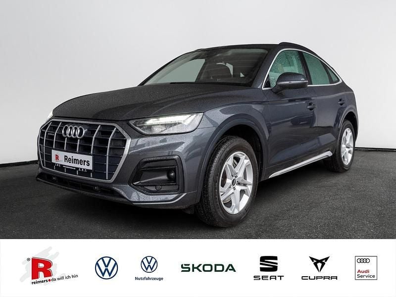 Grau Gebraucht 2021 Audi Q5 Sportback Advanced SUV | 33.719 € (Guter Preis) - Bild 1/4