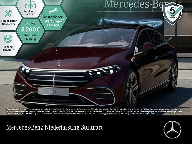 Gebraucht Mercedes EQS580 AMG 384 kW (523 PS) 2025 Rot Limousine