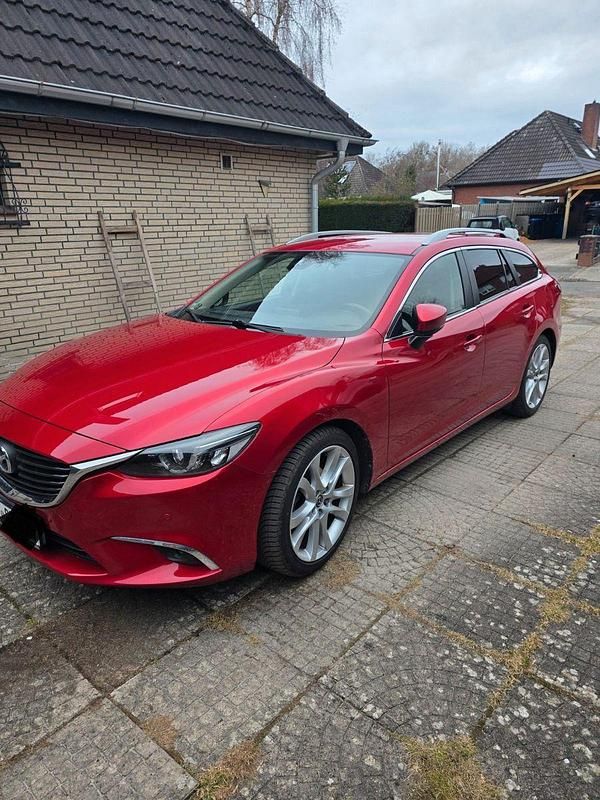 Gebraucht Mazda 6 Kizoku 150 PS (110 kW) 2017 Rot Kombi