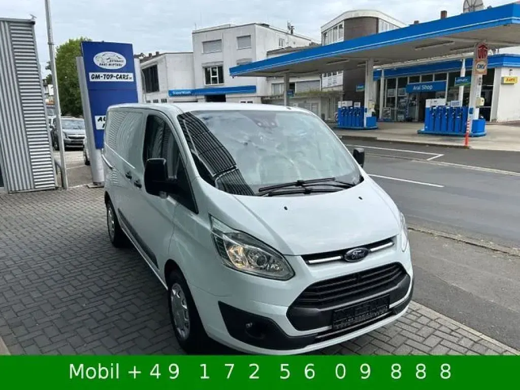 Occasion Ford Transit Custom Trend 170 ch (125 kW) 2018 Blanc Van