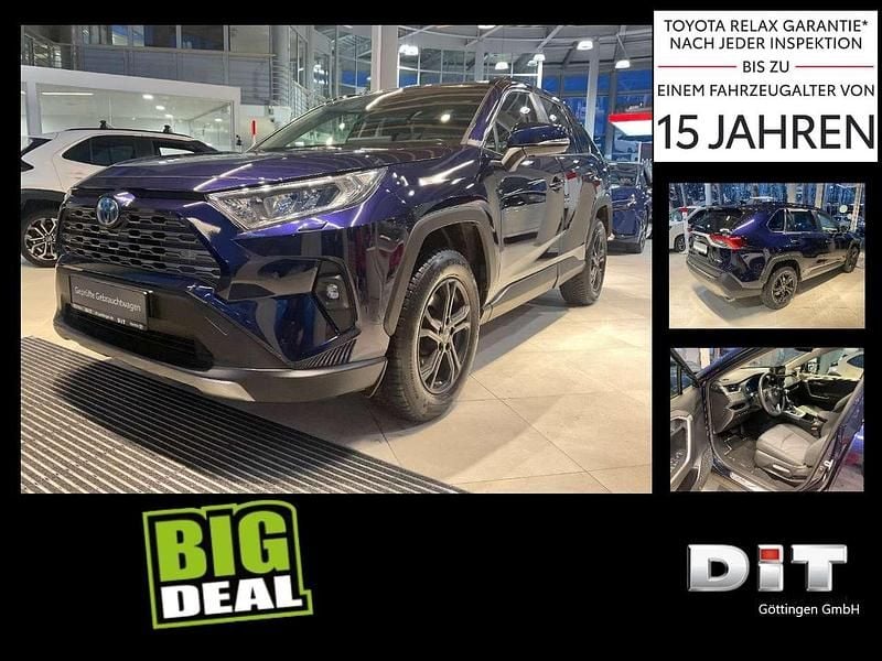 Gebraucht Toyota RAV4 Hybrid Team 218 PS (160 kW) 2023 Nagoyablau metallic SUV