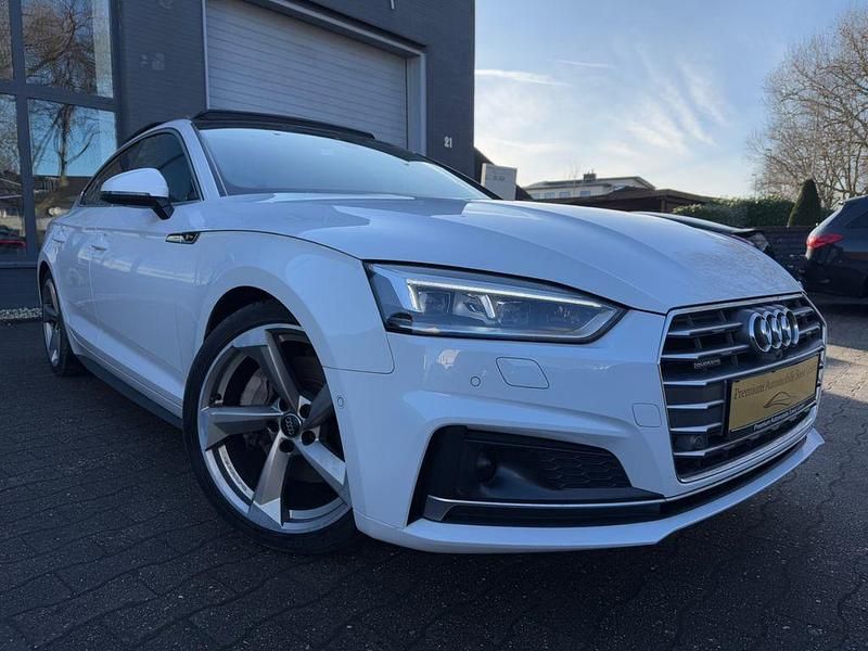 Gebraucht Audi A5 Sportback S-Line 252 PS (185 kW) 2018 Weiß Kleinwagen