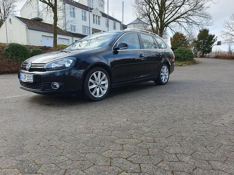 Gebraucht VW Golf VI Highline 122 PS (89 kW) 2010 Schwarz Kleinwagen