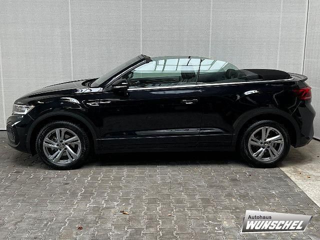 Gebraucht VW T-Roc Cabriolet R-line 150 PS (110 kW) 2025 Schwarz Cabrio