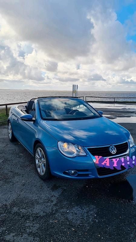 Gebraucht VW Eos 150 PS (110 kW) 2006 Blau Cabrio