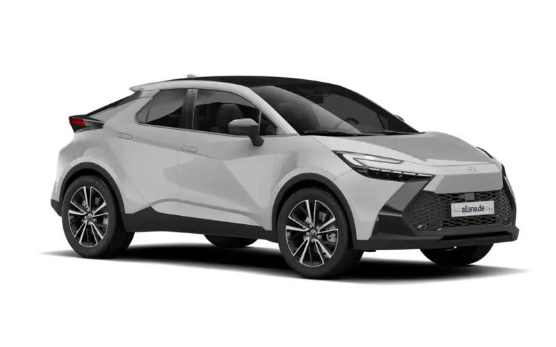 Shimering silver / schwarz (silber) Neu 2025 Toyota C-HR SUV | 42.030 € (Teuer) - Bild 1/4