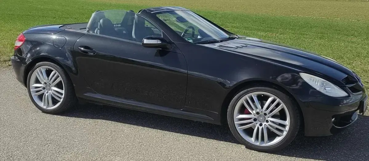 Gebraucht Mercedes SLK280 231 PS (169 kW) 2006 Schwarz Cabrio
