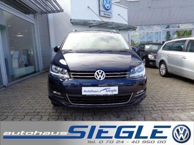 Gebraucht VW Sharan Highline 140 PS (102 kW) 2011 Blau metallic Van / Kleinbus